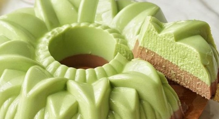 Puding Matcha